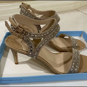 Antonio Melani Haelee Rhinestone Heels Size 8.5M